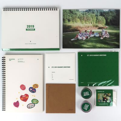 BTS 2019 Season's Greetings Complete Set Suga Baby Film PC