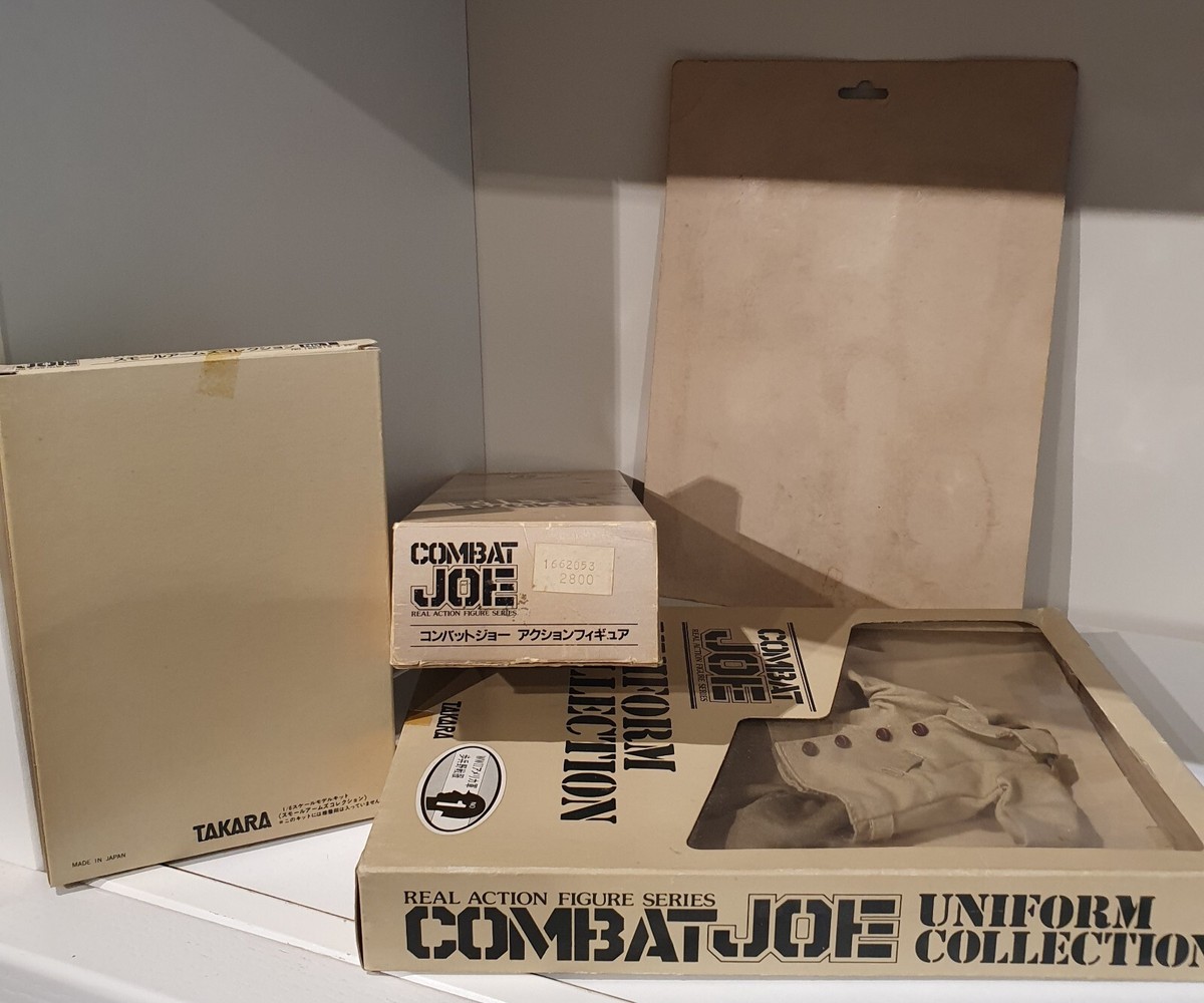 Gi Joe vintage 1964-84 Takara Combat Joe US Soldier Full Set, MIB