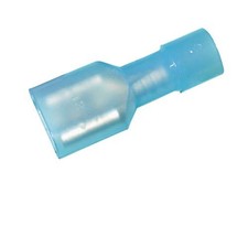 Female Quick Disconnect Nylon Insulated .250" 16-14 AWG Blue - 100PK