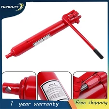 Red Hydraulic Long Ram Jack with Single Pump 8 Tons/17600 lbs Capacity