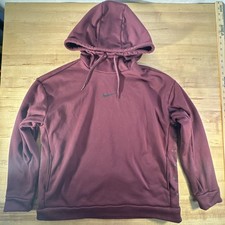 Nike Logo Hoodie Burgundy AV5903-652 Women s Size Medium
