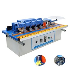 INTBUYING® Edge Bander Machine Woodworking Curve Straight Edge Bander Device