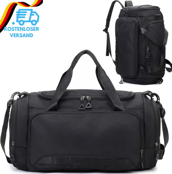Sporttasche Damen Herren Reisetasche, Sunyblis Sporttaschen 40L Mit Schuhfach Na-image