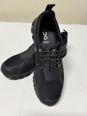 OnCloud Cloud 6 Men's Waterproof Shoes Size 9.5 Black/Black NIB