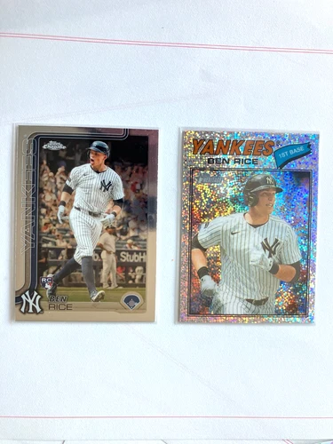 Ben Rice 2025 Topps Chrome Ben Rice #189 Refractor