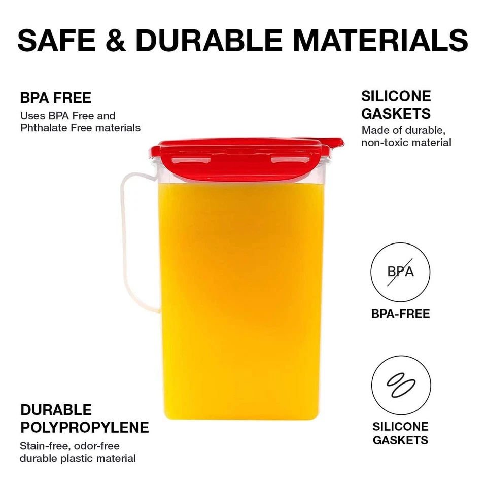 Кувшин для воды дверца холодильника Aqua с ручкой пластиковый кувшин без бисфенола А - Изображение 3 из 4