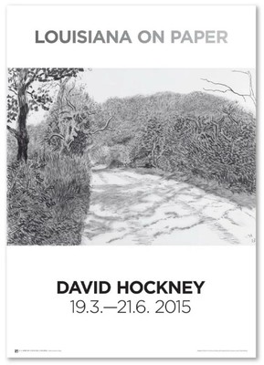 Woldgate, 6th-7th May poster by David Hockney
