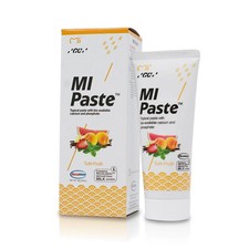 GC MI Paste Fluoride-Free Tooth Creme with Recaldent 40g Tube - TUTTI-FRUTTI