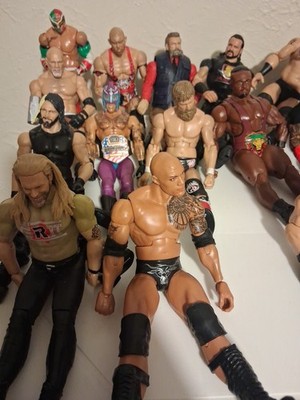 Used But Not Damaged, Wwe Action Figures, With Hands And Belts