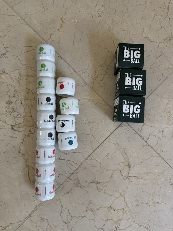 Big Ball And Birdie Ball Golf Practice And Training aids