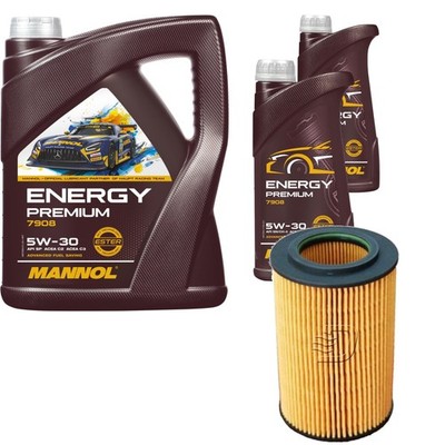DENCKERMANN Ölfilter MANNOL Energy Premium 5W-30 7L für KIA Sorento I 3.3 V6 4WD