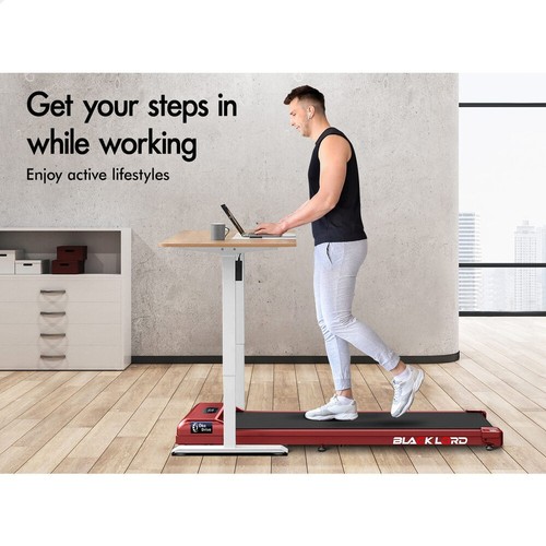 BLACK LORD Treadmill Electric Walking Pad Home Office Gym Fitness Remote Control - Picture 5 of 12