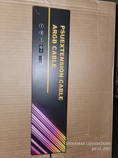 SAMA 3*8PIN Addressable RGB Power Extension Cable Double Side Lighting Mode for