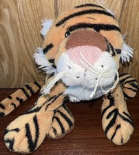 Ganz Webkinz Bengal Tiger 9" Orange Black Striped Plush Stuffed Animal EUC   