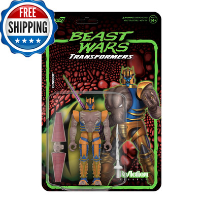 Super7 Transformers Beast Wars Dinobot - 4 Transformers Actionfiguren