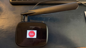Novatel T2000 Verizon Wireless Home Phone - Excellent XL Antenna and Power Cord