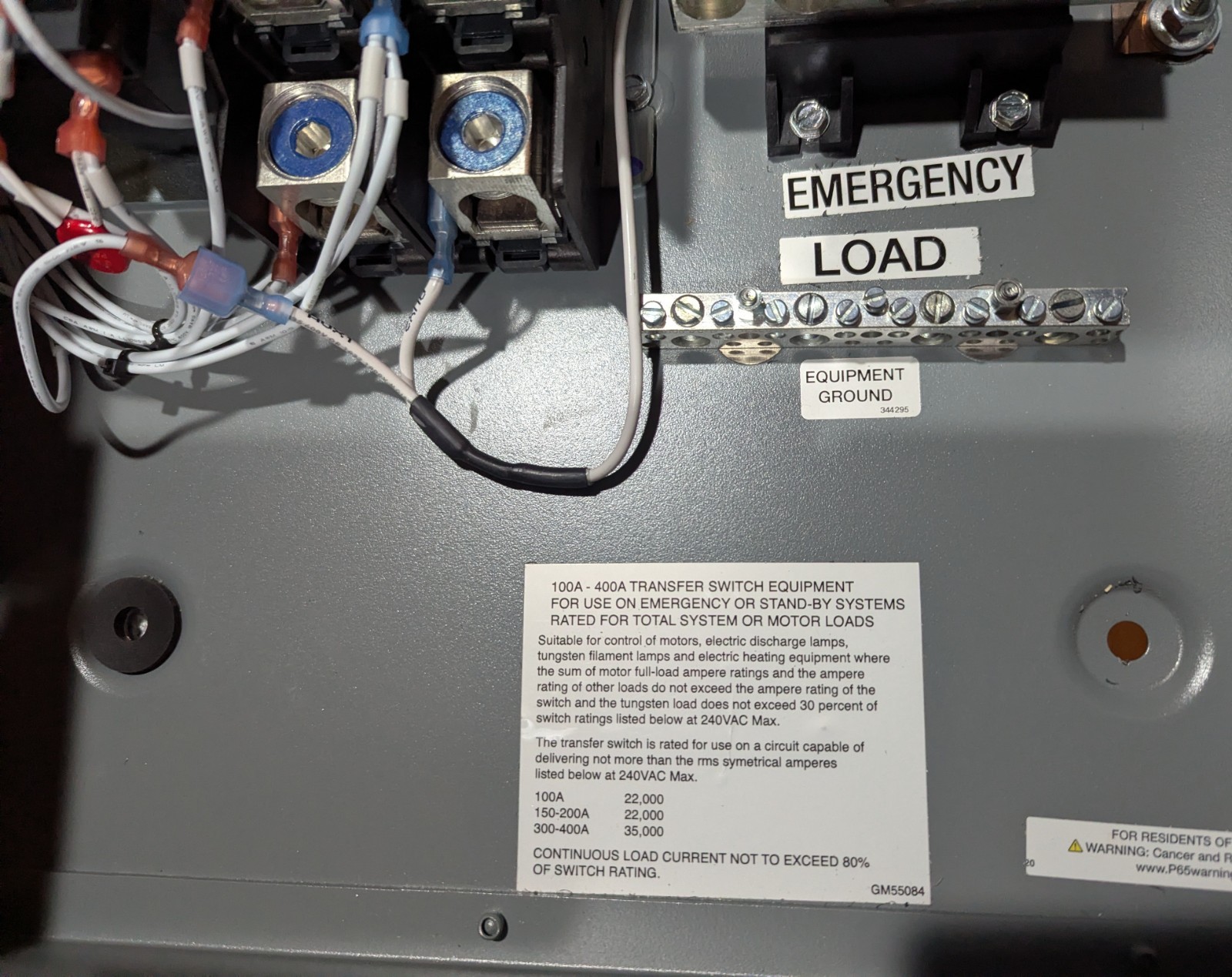 Kohler RXT-JFNC-200 Series 200-Amp 240V Standby System