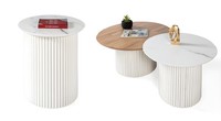Beistelltisch Couchtisch Sofatisch Wohnzimmertisch Praktisch 2Tlg.