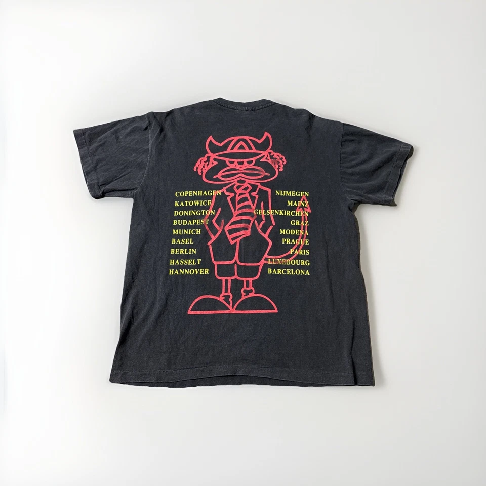 ACDC 'are you ready?' World Tour T Shirt XL Single Stitch Vintage Made In USA - Image 2 of 4