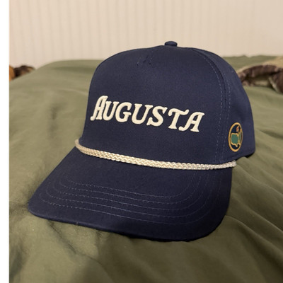  Masters Berkmans place Augusta Golf Hat Adjustable Navy