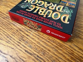 circle seal Double Dragon complete in box nintendo nes game