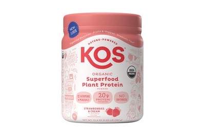 KOS Protein Powder Strawberry Cream 10 Servings