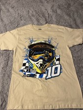 Men  s Large Motocross JT Honda Racing Tan Tshirt Dirt Bike Graphic Tee