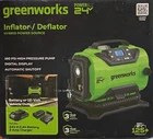 Greenworks 24V, 160 PSI Portable Air Compressor with 2.0 Ah Battery & 2A Charger