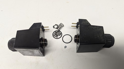 #ad #ad USED LOT OF 2 Continental 110 120VAC Hydraulic Solenoid Coil 450933AD $109.99