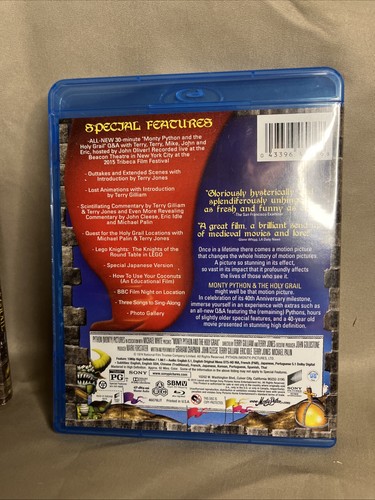 Monty Python and the Holy Grail (Blu-ray Disc, 2015, 40th Anniversary Edition) - Picture 4 of 5