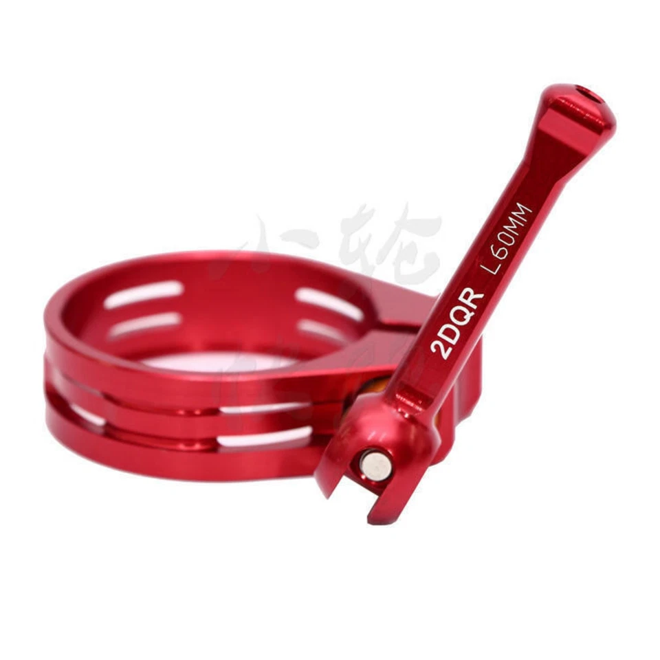 Braçadeira de poste de assento CNC 40mm QR titânio parafuso Ti para bicicleta dobrável Birdy Dahon - Imagem 3 de 4