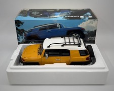 NEW HTF Autoart 78855E 1:18 Toyota FJ Cruiser YELLOW Diecast COA (B3-CL)