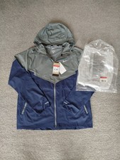 Nike Miller Packable Running Blue/Grey Windbreaker Size Large
