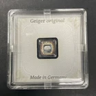 1 Gram Silver Bar GEIGER Original Premium Square Capsule Assay .999 fine Toned