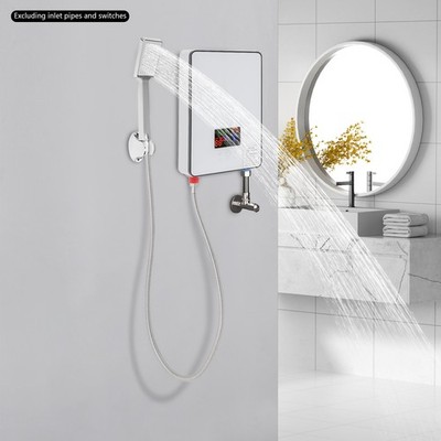 Bad Dusche Kit 220V, 30-55   6500W Elektrisch Warmwasser Durchlauferhitzer