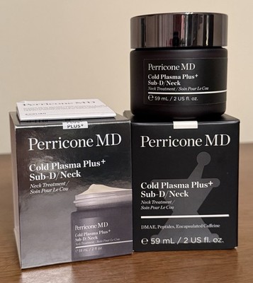 Perricone MD Cold Plasma Plus+ Sub-D Neck Treatment Cream, 2oz, NIB