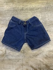 Build-A-Bear Workshop Denim Jean Shorts Plush Clothes