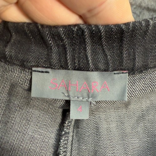 Sahara Hose Damen Größe 16-18 Grau 100% Baumwolle Weites Bein Relaxed Lagenlook - Bild 6 von 10