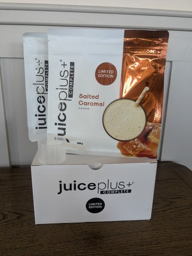 Juice Plus Complete Shake Salted Caramel X2 488g pouch Limited Edition 05/2026 - Picture 1 of 9