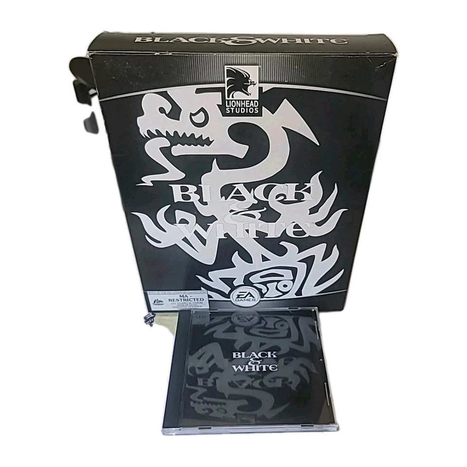 Black & White (PC, 2001) – EA Big Box Edition – New (Unsealed) – Rare Vintage... - Image 2 of 4