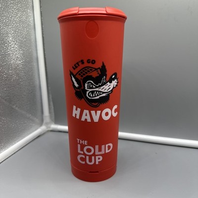 The Loud Cup Huntsville Havoc Hockey SPHL Noise Maker Fan Novelty Red Sports