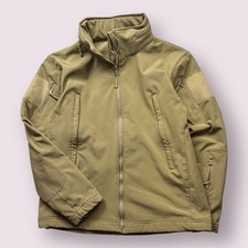 New Men s Condor Summit Softshell Military Jacket Sz XL Beige USA Made Zip Up