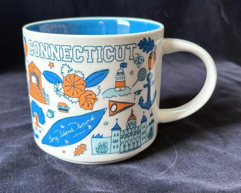 STARBUCKS CONNECTICUT Been There Series 14oz Across The Globe Collection 2021
