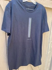 TESLA Pure Energy Graphics  BLACK Cotton T-Shirt  - Men's Sz L