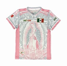 Virgen de Guadalupe Light Pink Unisex Adulto Soccer Jersey Style RP0025