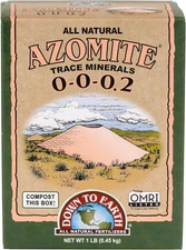 Down to Earth Organic White Azomite Powder for Improving Plant Growth 0-0-0.2, 1