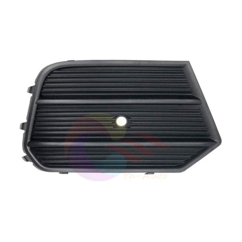Right Side Front Bumper Foglight Grille Cover w/ Radar Hole For 2016-18 Audi Q3 - Picture 4 of 7