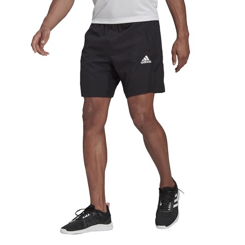 Adidas Pantaloni da Ginnastica M 3S FT Pantaloncini Corti Tuta Sportivi  Fitness