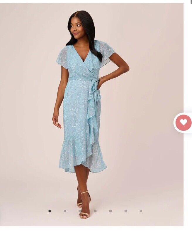 ADRIANNA PAPELL DRESS/RETAIL$129/SIZE 14W/LINED/NEW WITH TAG