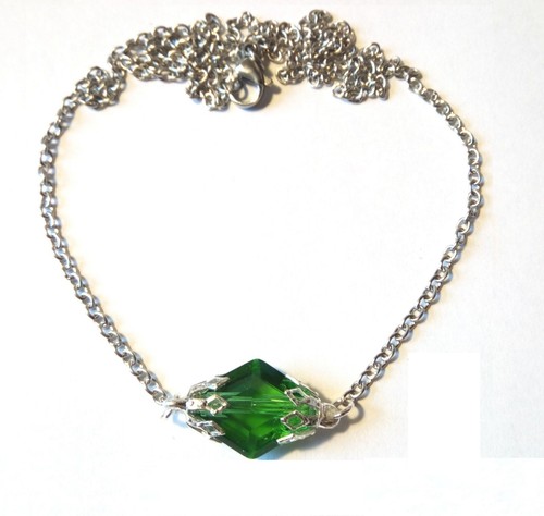 Smallville pendentif lana lang kryptonite verte Nouveau Lana Lang green necklace
